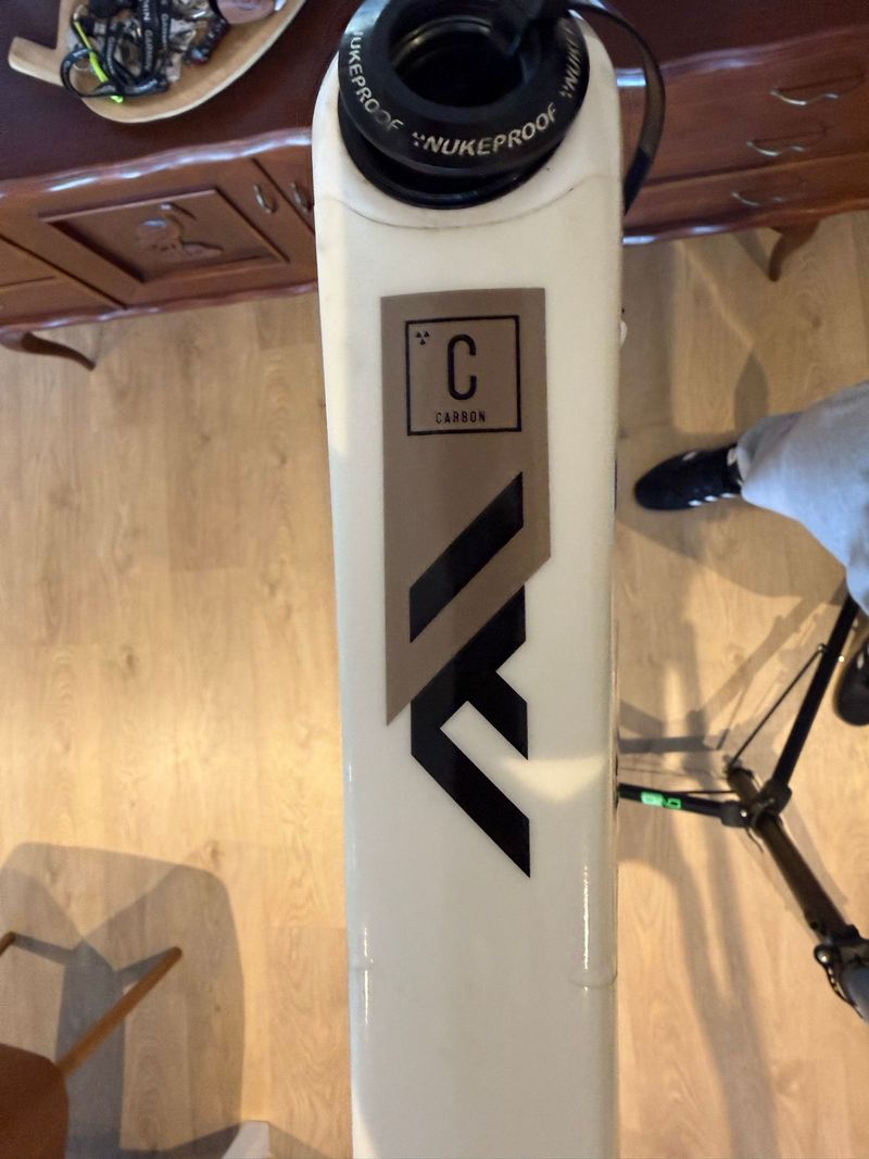 Nukeproof Mega 290 Carbon Frame Only 2022 Frameset 2022 Mountainbike de segunda mano, Blanco — imagen 4 de 13