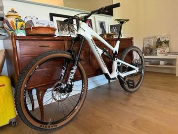 Nukeproof Mega 290 Carbon Frame Only 2022 Frameset 2022 Mountainbike de segunda mano, Blanco — imagen 2 de 13