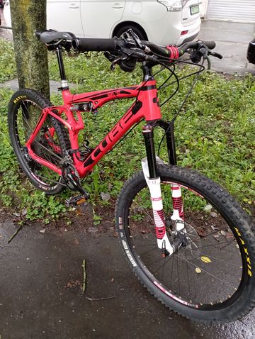 Used CUBE Ams Shimano SLX 2013 Mountainbike, Red — image 2 of 6