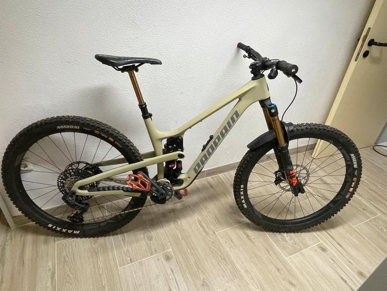 Used Propain Tyee SRAM GX Eagle AXS 2025 Mountainbike, Light Gray — image 3 of 6