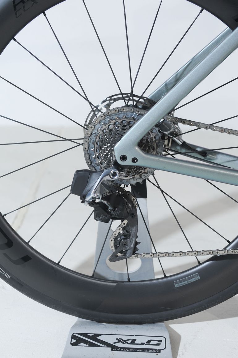 Used Specialized S-Works Tarmac SL7 - SRAM Red eTap AXS 2023 2023 Road & Gravel, Light Gray — image 13 of 13