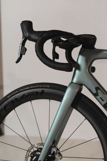 Used Specialized S-Works Tarmac SL7 - SRAM Red eTap AXS 2023 2023 Road & Gravel, Light Gray — image 6 of 13
