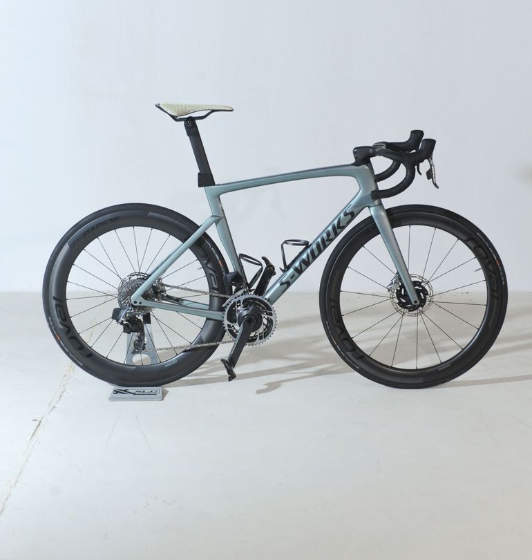 Used Specialized S-Works Tarmac SL7 - SRAM Red eTap AXS 2023 2023 Road & Gravel, Light Gray — image 1 of 13