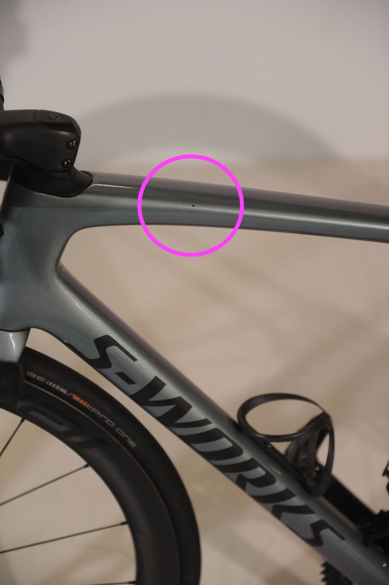 Used Specialized S-Works Tarmac SL7 - SRAM Red eTap AXS 2023 2023 Road & Gravel, Light Gray — image 11 of 13