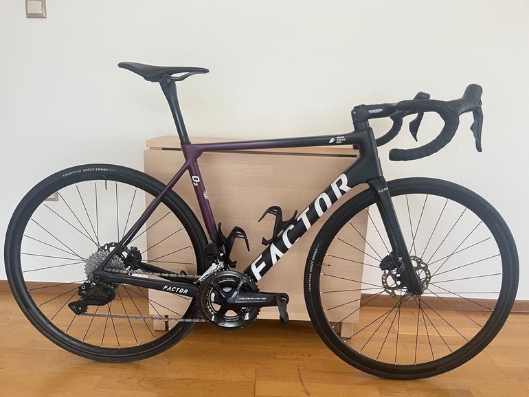 Used Factor O2 Shimano 105 Di2 2023 Road & Gravel, Purple — image 6 of 15