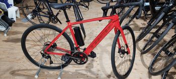 Used Trek Domane+ AL 5 2023 2023 Road & Gravel, Red — image 2 of 9