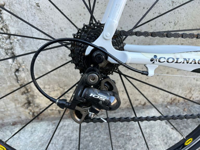 Used Colnago CLX Disc Shimano 105 2012 Road & Gravel, Weiß — image 9 of 9