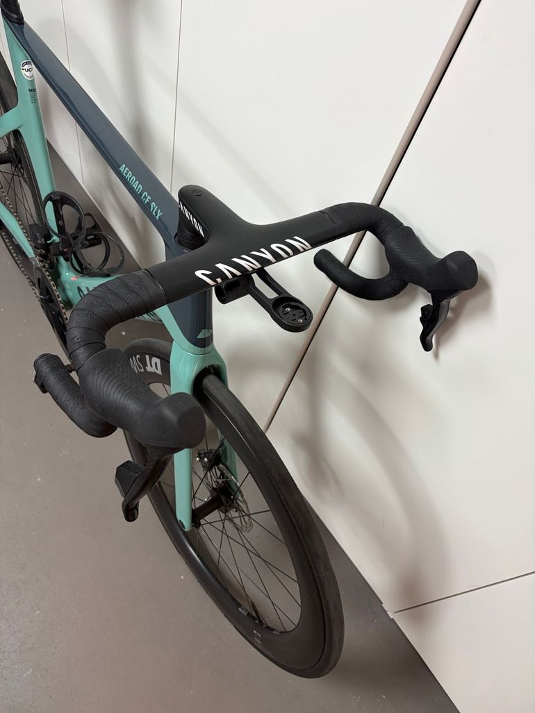 Used Canyon Aeroad CF SLX 7 eTap 2023 2023 Road & Gravel, Grün — image 6 of 21