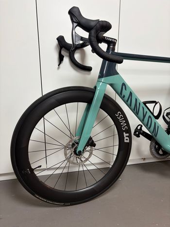 Used Canyon Aeroad CF SLX 7 eTap 2023 2023 Road & Gravel, Grün — image 14 of 21