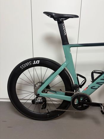 Used Canyon Aeroad CF SLX 7 eTap 2023 2023 Road & Gravel, Grün — image 3 of 21
