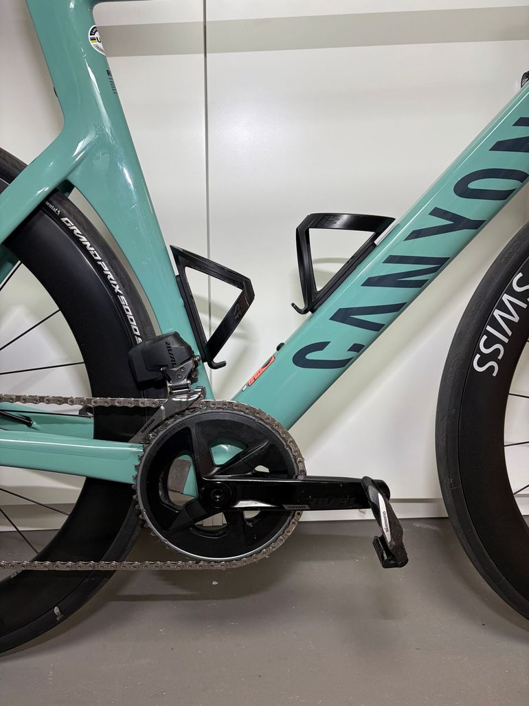 Used Canyon Aeroad CF SLX 7 eTap 2023 2023 Road & Gravel, Grün — image 8 of 21