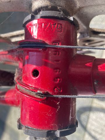 Gazelle Champion Mondial 1973 Road & Gravel usato, Rosso — immagine 6 di 9