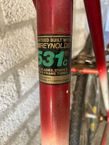 Gazelle Champion Mondial 1973 Road & Gravel usato, Rosso — immagine 3 di 9