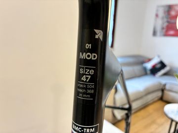 Used BMC Teammachine R 01 Frameset 2025 Frameset 2025 Road & Gravel, Black — image 9 of 10
