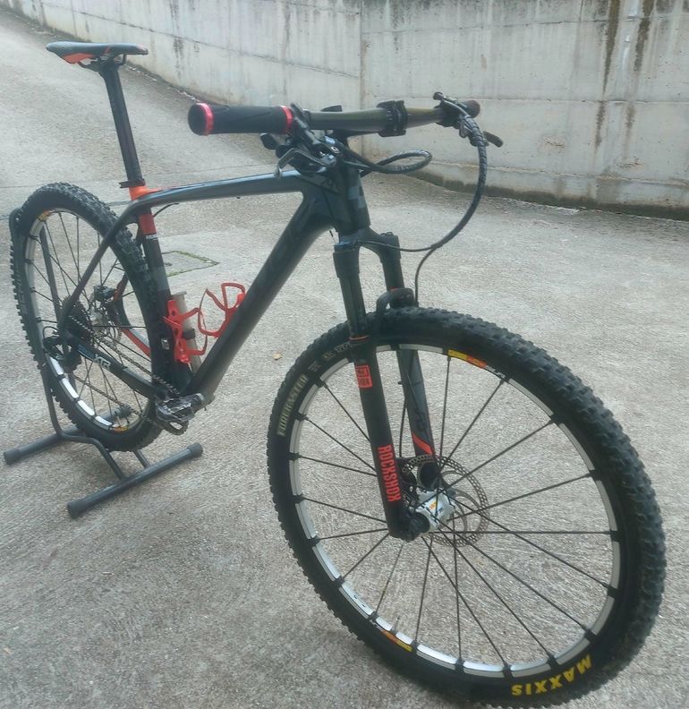 Used CUBE Reaction Other SRAM 2015 Mountainbike, Rot — image 5 of 9