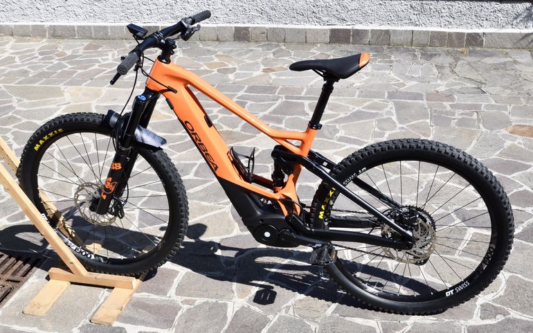 Used Orbea WILD FS M20 20mph 2021 2021 Mountainbike, Arancione — image 4 of 37