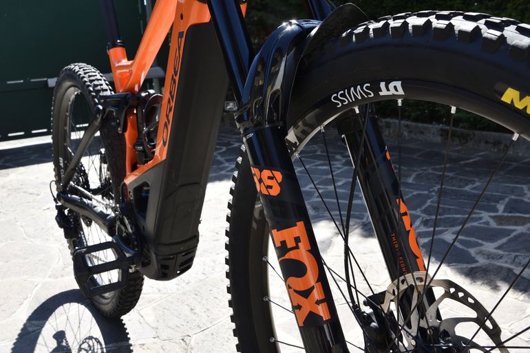 Used Orbea WILD FS M20 20mph 2021 2021 Mountainbike, Arancione — image 19 of 37