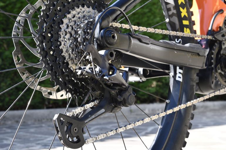Used Orbea WILD FS M20 20mph 2021 2021 Mountainbike, Arancione — image 6 of 37