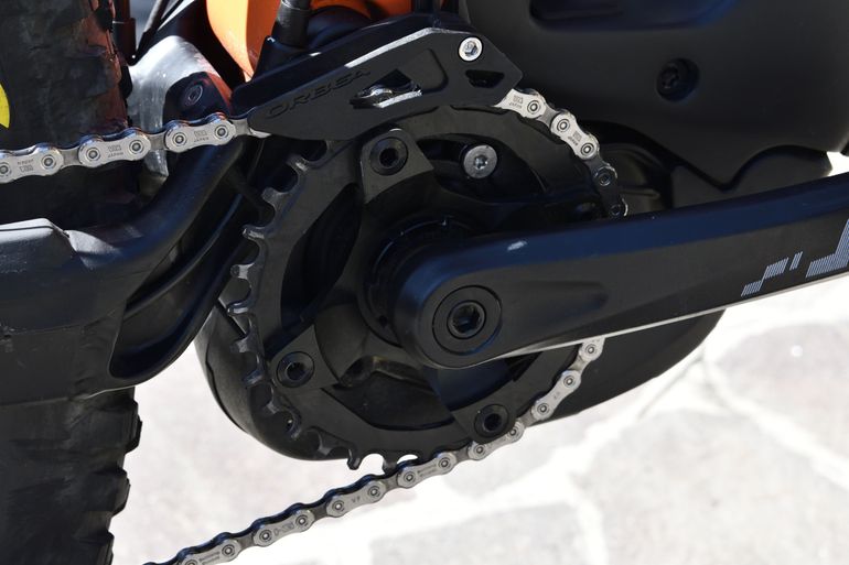 Used Orbea WILD FS M20 20mph 2021 2021 Mountainbike, Arancione — image 10 of 37