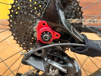 Used Olympia Bullet SRAM NX 2017 Mountainbike, Black — image 3 of 14