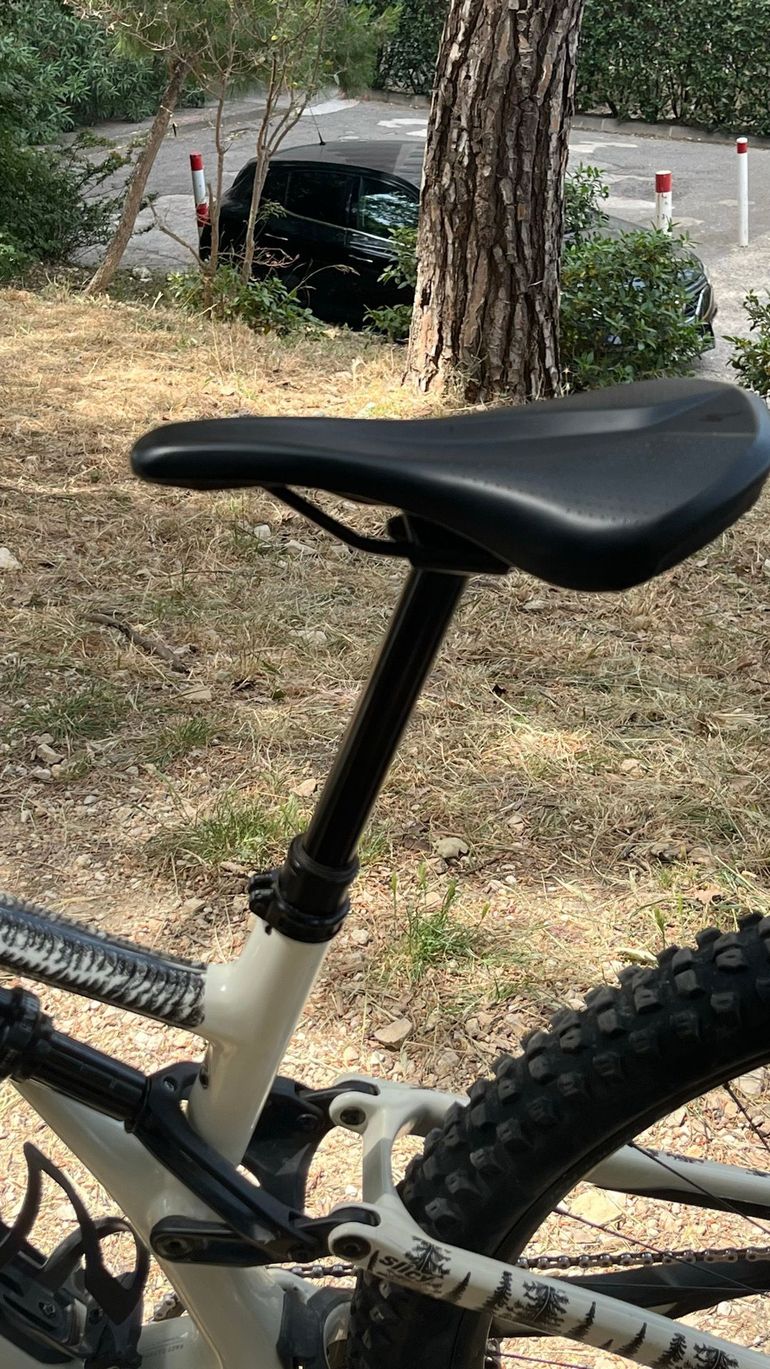Used Specialized Stumpjumper EVO Expert - SRAM GX Eagle AXS, FOX Performance Elite 2023 2023 Mountainbike, White, 29 — image 23 of 29