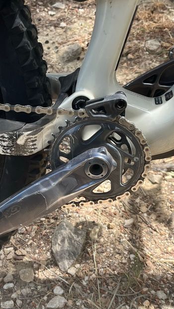 Used Specialized Stumpjumper EVO Expert - SRAM GX Eagle AXS, FOX Performance Elite 2023 2023 Mountainbike, White, 29 — image 26 of 29