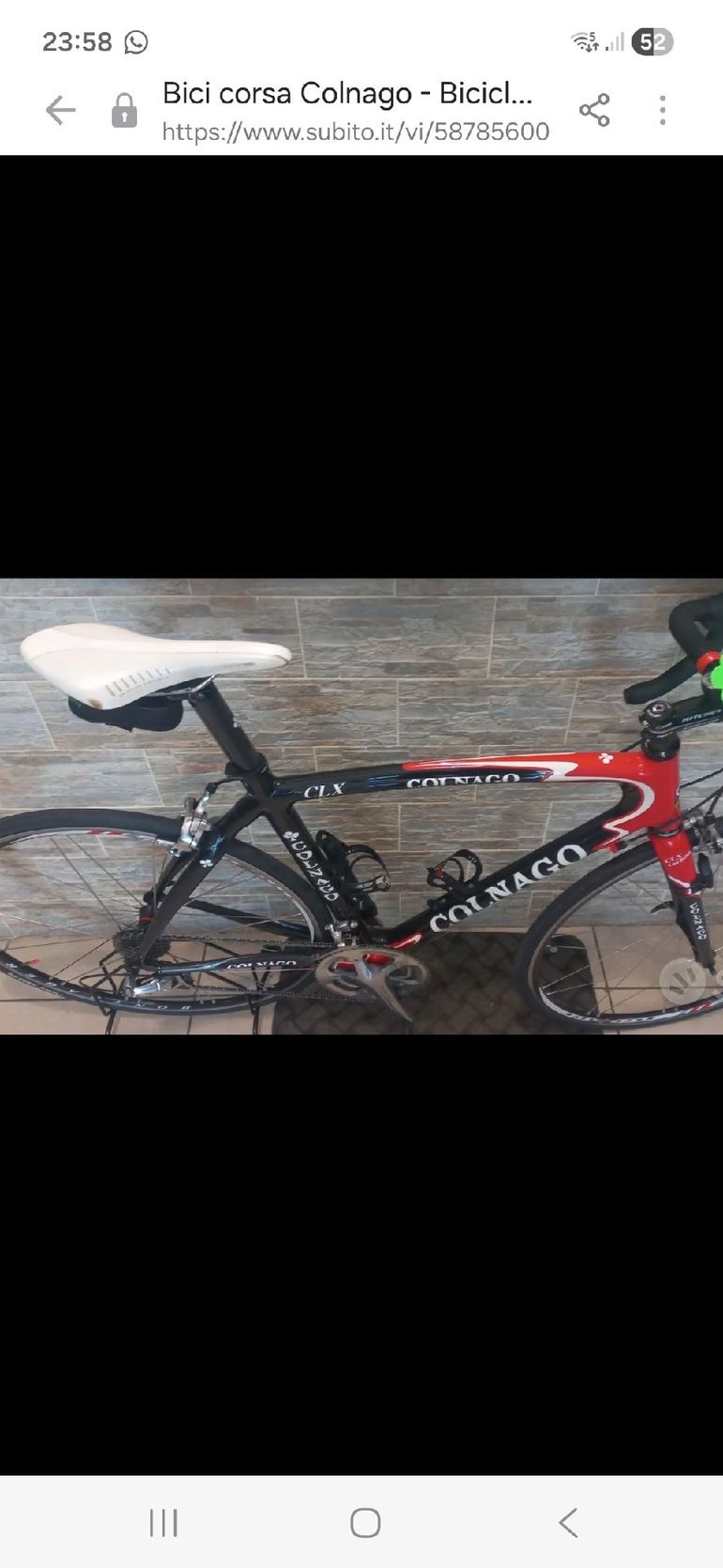 Used Colnago CLX Shimano Dura Ace 2014 Road & Gravel — image 1 of 3