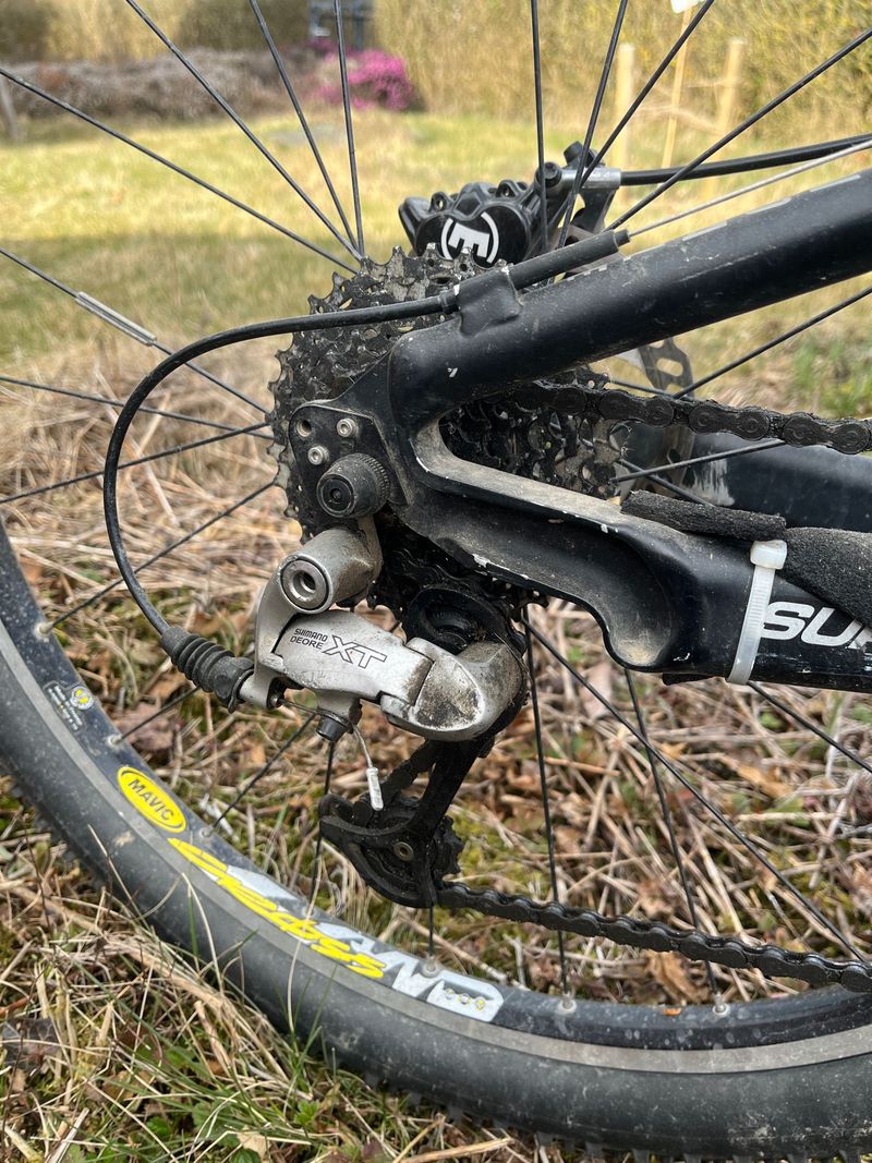 Used Cannondale Custom Other Shimano 1995 Mountainbike, Light Gray — image 6 of 8