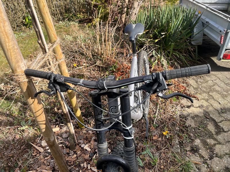 Used Cannondale Custom Other Shimano 1995 Mountainbike, Light Gray — image 3 of 8