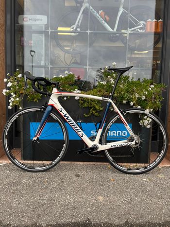 Used Specialized S-Works Tarmac Dura-Ace 2017 2017 Road & Gravel, White — image 2 of 6
