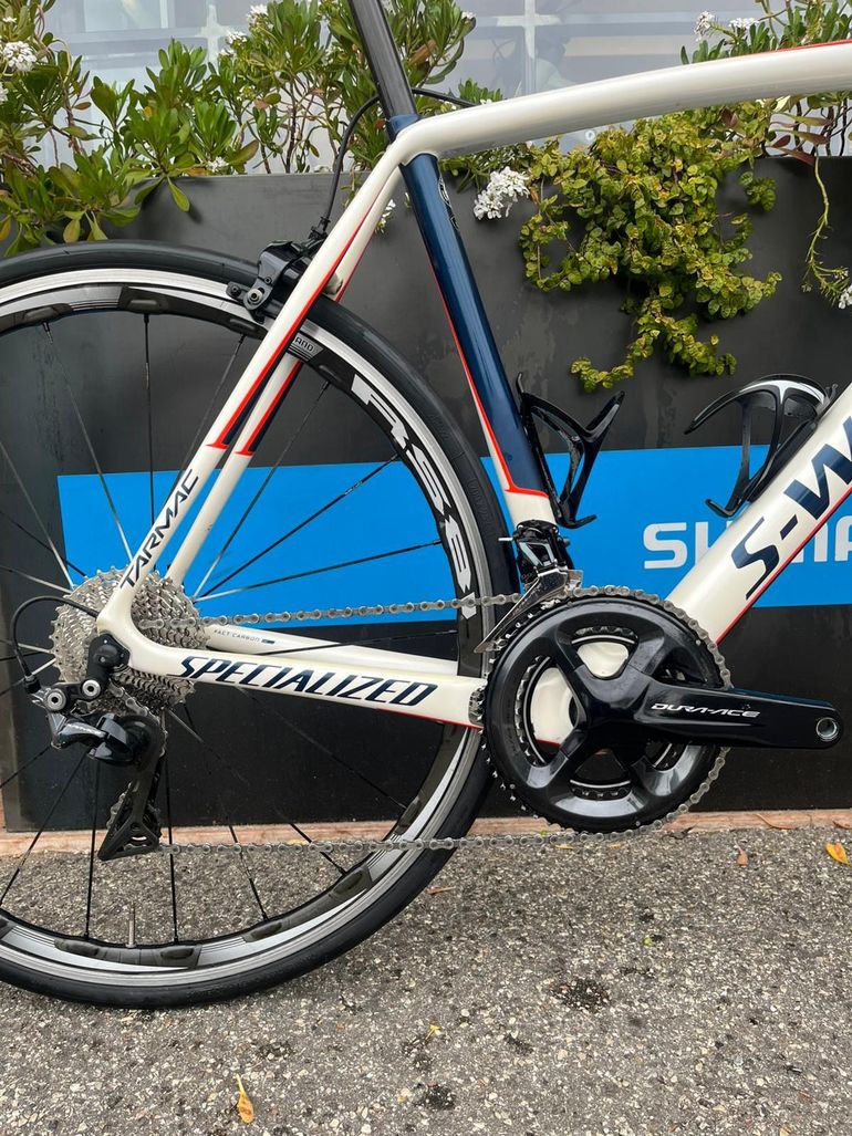 Used Specialized S-Works Tarmac Dura-Ace 2017 2017 Road & Gravel, White — image 3 of 6