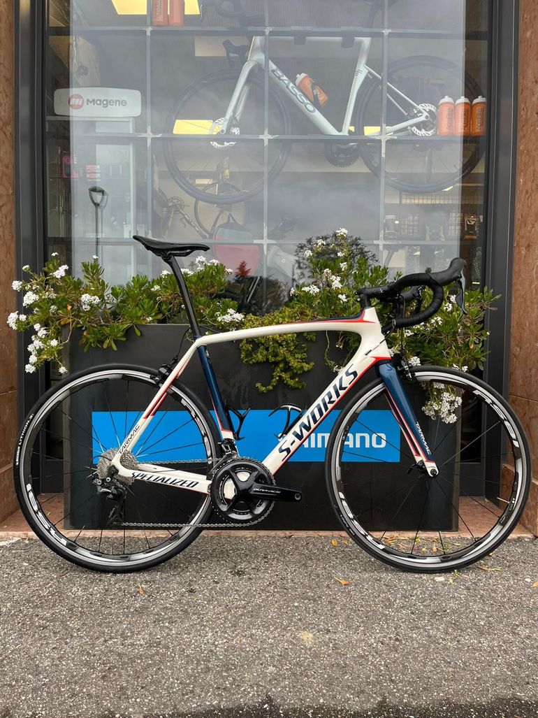 Used Specialized S-Works Tarmac Dura-Ace 2017 2017 Road & Gravel, White — image 1 of 6