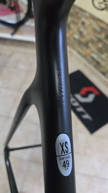 Used Scott Addict Frameset 2021 Road & Gravel, Black — image 10 of 10
