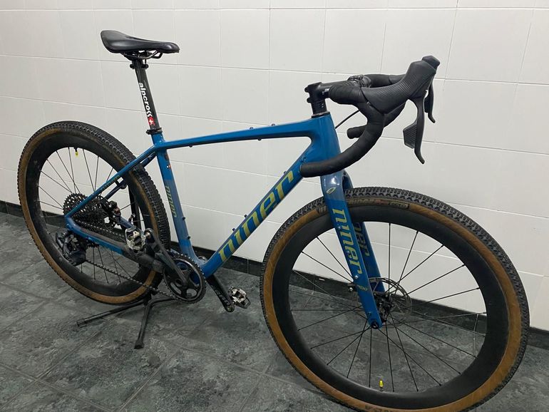 Used Niner RLT 9 RDO 3-STAR SRAM RIVAL 1 XPLR AXS 2023 2023 Road & Gravel, Green — image 1 of 8