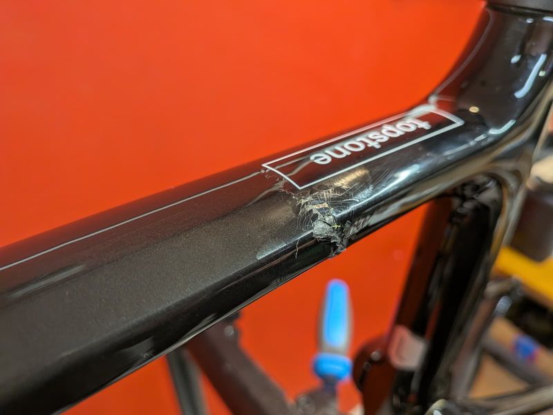 Used Cannondale Topstone Carbon 3 2023 Frameset 2023 Road & Gravel, Black — image 5 of 15