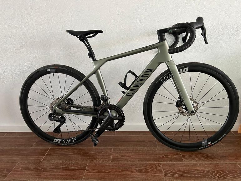 Used Canyon Endurace CF SLX 8 Di2 GRC 2025 2025 Road & Gravel, Grün — image 2 of 6