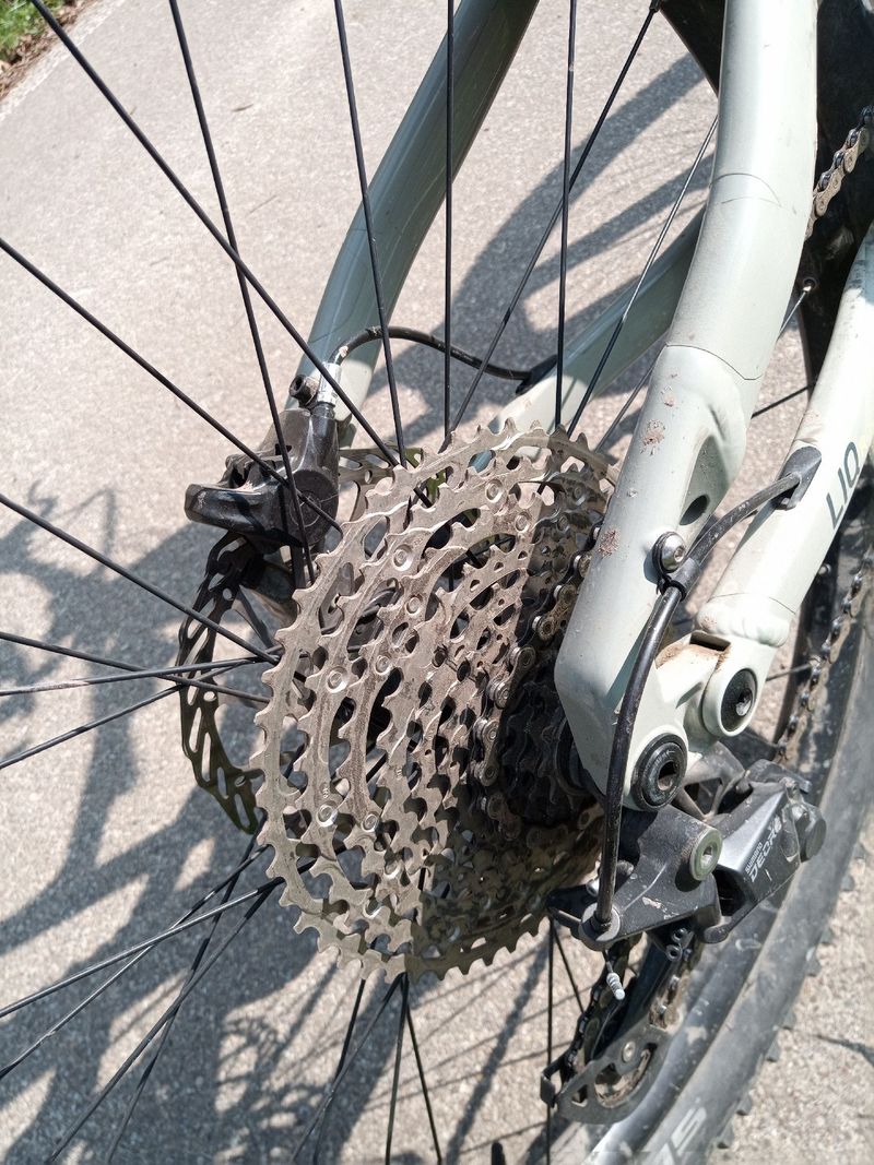 Gebrauchtes LIQBIKE Custom Shimano Deore 2023 Mountainbike, Grün — Bild 8 von 8