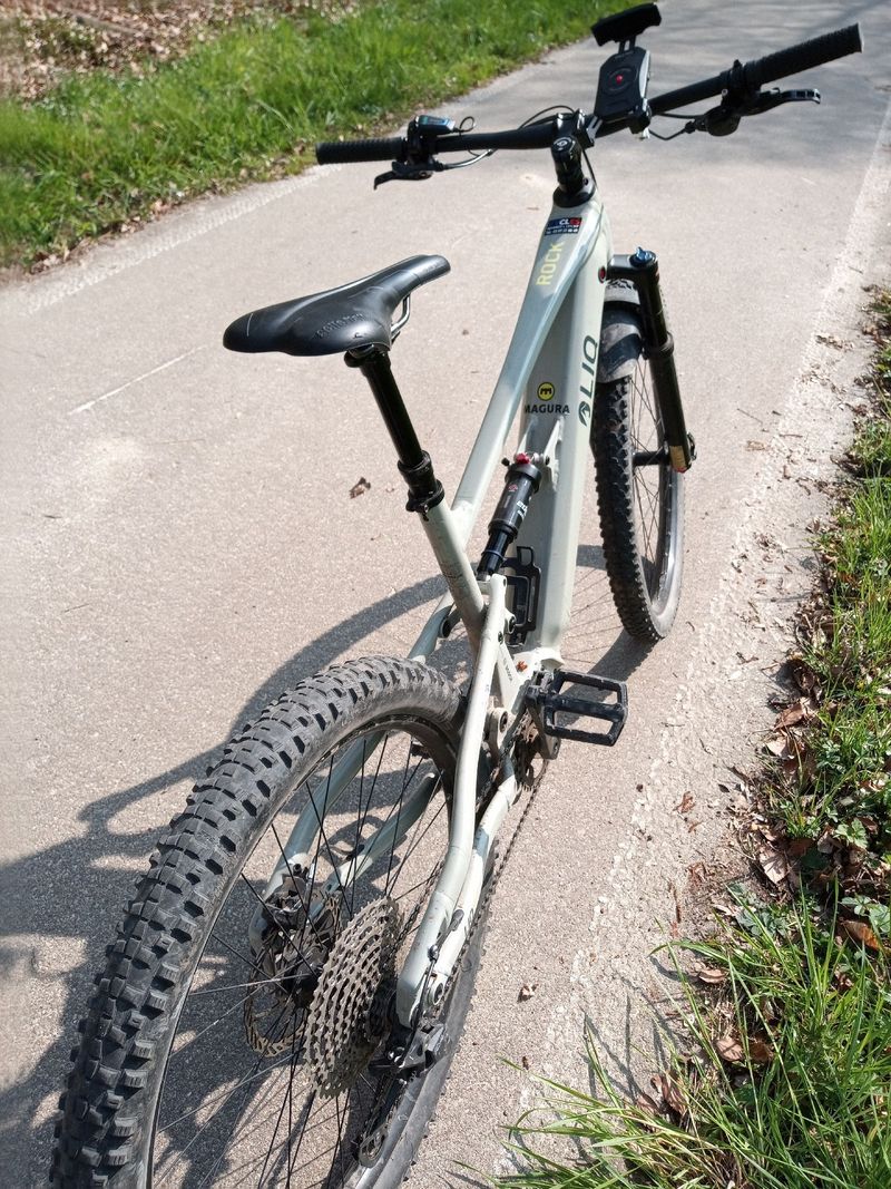 Gebrauchtes LIQBIKE Custom Shimano Deore 2023 Mountainbike, Grün — Bild 7 von 8