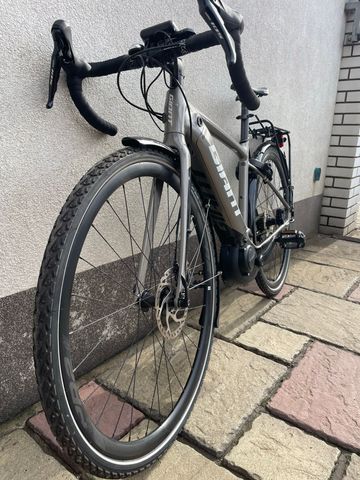 Used Giant Road e+ Shimano 105 2021 Road & Gravel, Light Gray — image 4 of 7