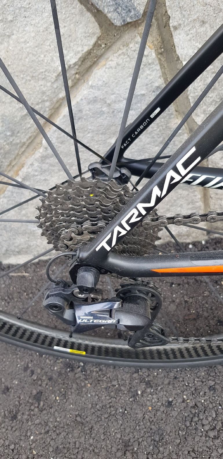 Used Specialized Men's Tarmac Pro 2018 2018 Road & Gravel, Schwarz — image 5 of 16