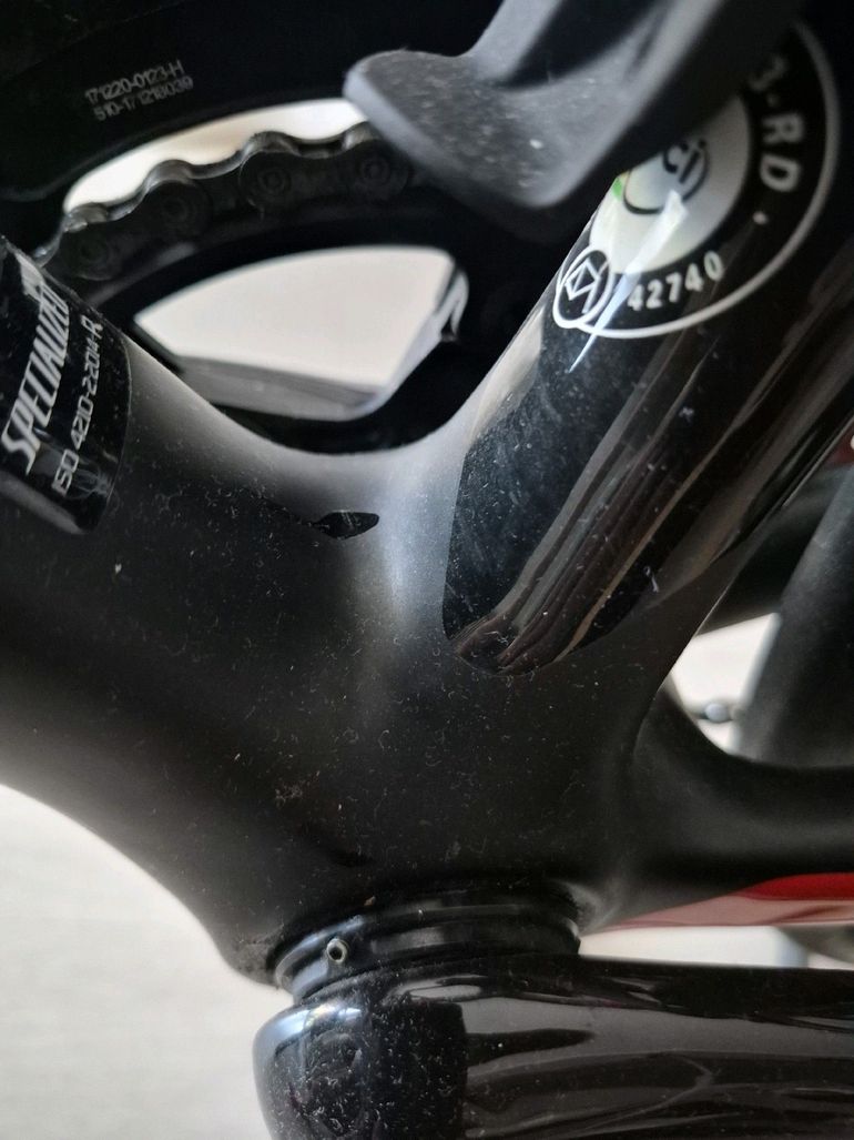 Used Specialized Men's Tarmac Pro 2018 2018 Road & Gravel, Schwarz — image 12 of 16