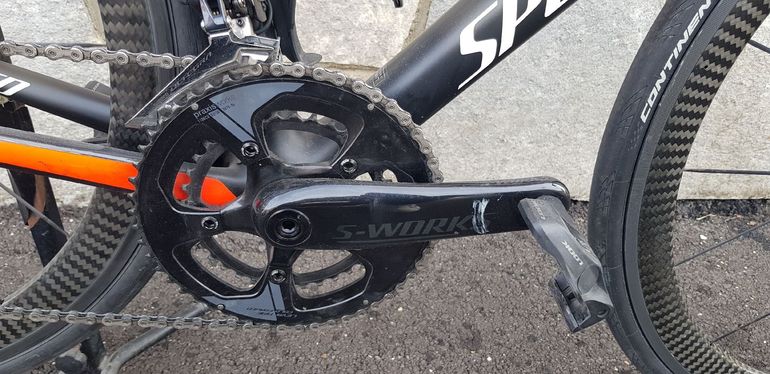 Used Specialized Men's Tarmac Pro 2018 2018 Road & Gravel, Schwarz — image 8 of 16
