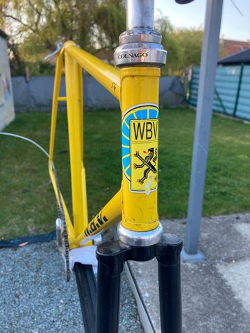 Used Eddy Merckx Custom Frameset 1990 Road & Gravel, Orange — image 4 of 5