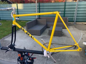 Used Eddy Merckx Custom Frameset 1990 Road & Gravel, Orange — image 2 of 5