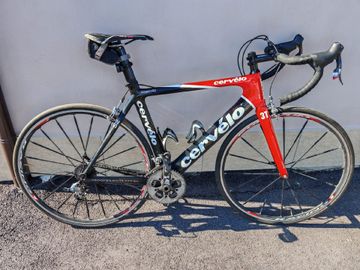 Cervélo S2 SRAM Red 2010 Road & Gravel usato, Rosso — immagine 2 di 7
