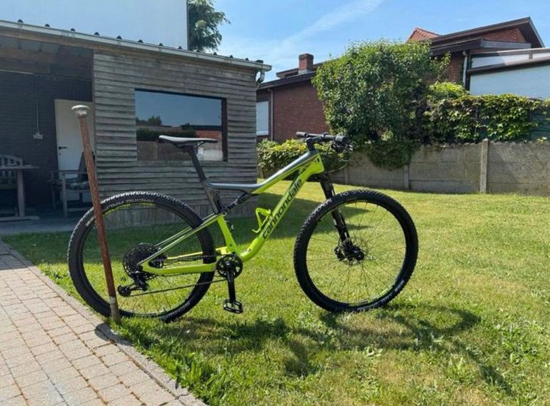 Used Cannondale Scalpel-Si Carbon 3 2019 2019 Mountainbike, Green, 29 — image 1 of 11