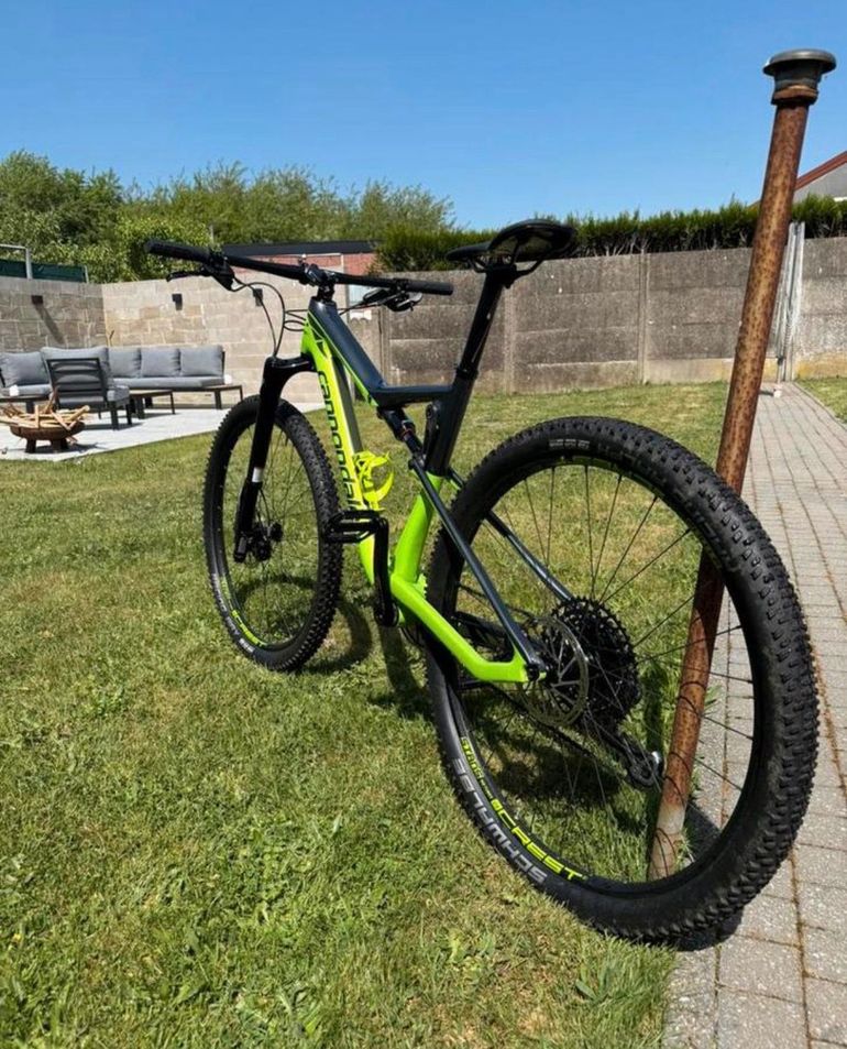 Used Cannondale Scalpel-Si Carbon 3 2019 2019 Mountainbike, Green, 29 — image 4 of 11