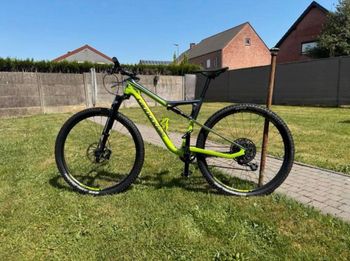 Used Cannondale Scalpel-Si Carbon 3 2019 2019 Mountainbike, Green, 29 — image 2 of 11