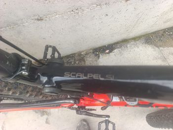 Used Cannondale Scalpel-Si Carbon 3 2019 2019 Mountainbike, Red, 29 — image 7 of 9