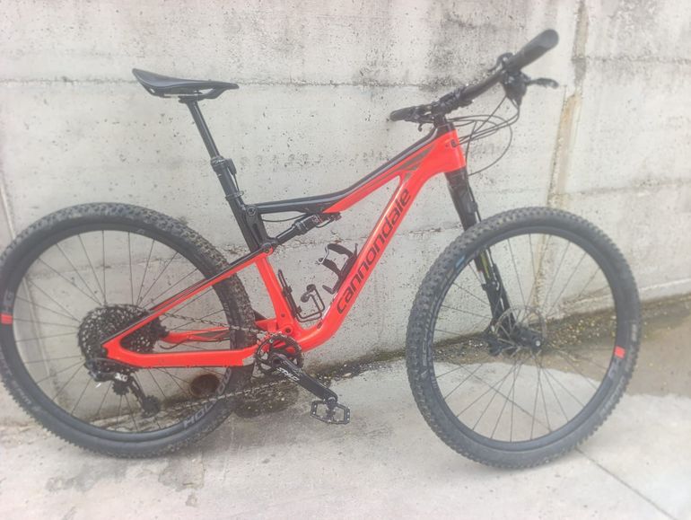 Used Cannondale Scalpel-Si Carbon 3 2019 2019 Mountainbike, Red, 29 — image 5 of 9